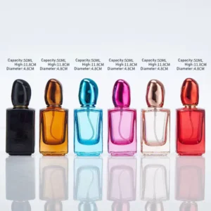 glass perfume bottles