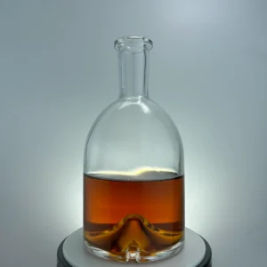 Custom Spherical Glass Spirit Bottle