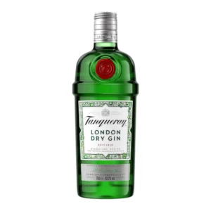 Tanqueray_Lon_on_Dry_Gin_glass_bottle