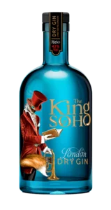 The_King_Soho_Gin_glass_bottle