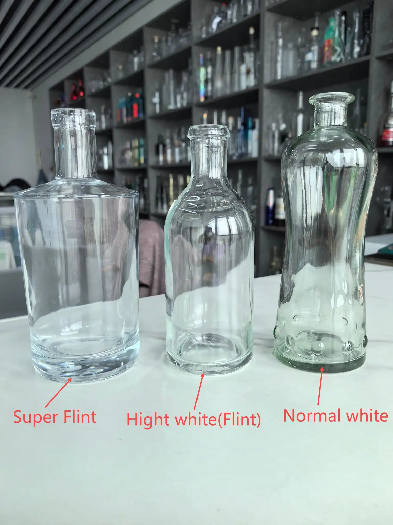 Super Flint VS High Flint VS Regular Flint - Ruisheng Glass