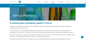 Ardagh Glass Packaging - Αφρική