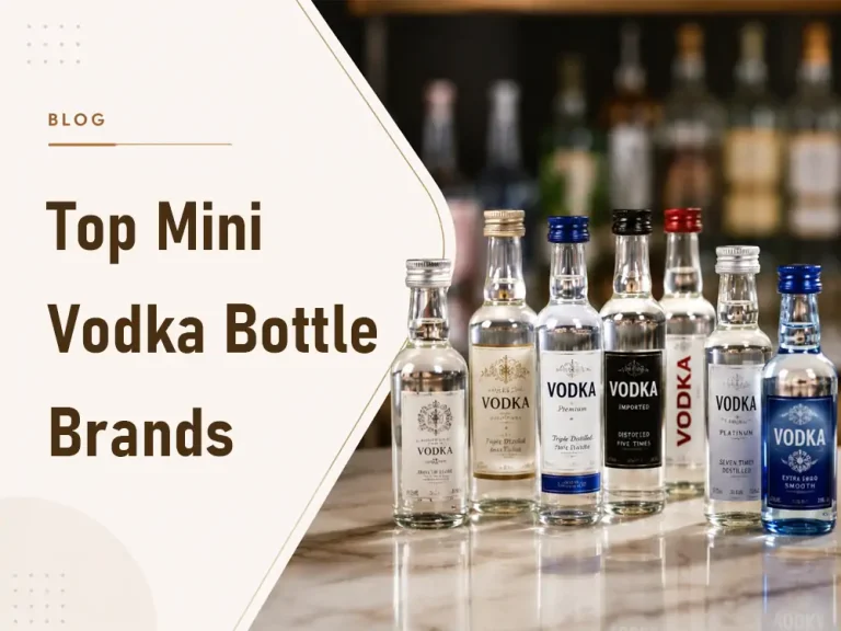 Le migliori marche di bottiglie di vodka in formato mini